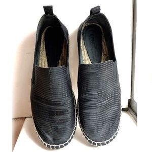 Vince Robin Espadrilles Black Snake Print
